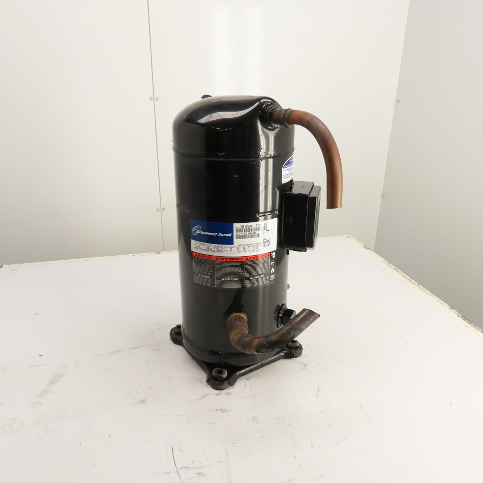 Copeland ZR125KC-TFD-950 Scroll Refrigeration Compressor 10-Ton 460V 3Ph Tested