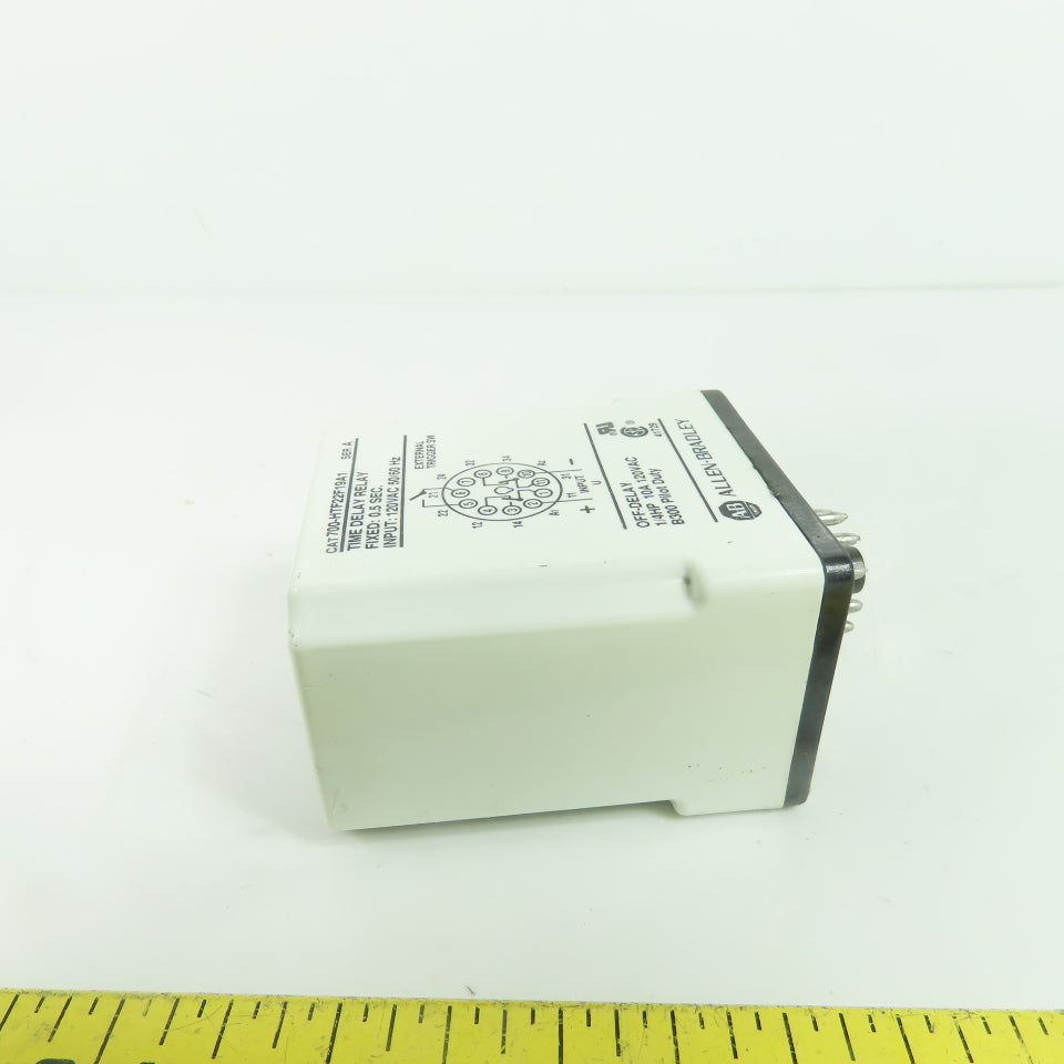 Allen-Bradley 700-HTF22F19A1 Off-Delay Time Delay Relay 120VAC