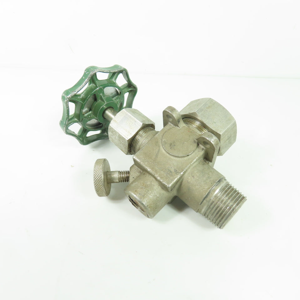 EEP Products 64250-220 3/4" NPT Stainless Steel Gagecock Valve 500PSI
