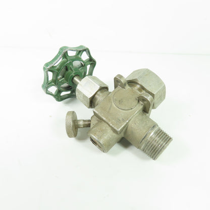 EEP Products 64250-220 3/4" NPT Stainless Steel Gagecock Valve 500PSI