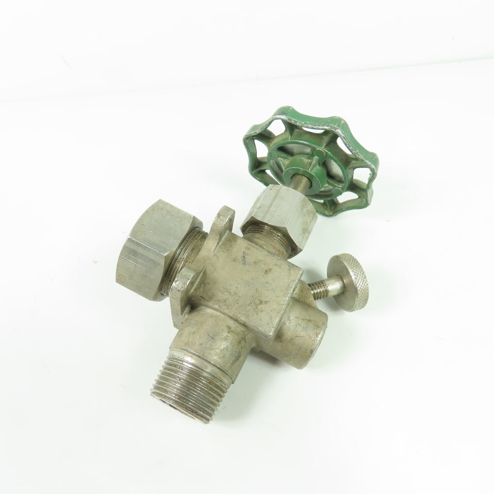 EEP Products 64250-220 3/4" NPT Stainless Steel Gagecock Valve 500PSI