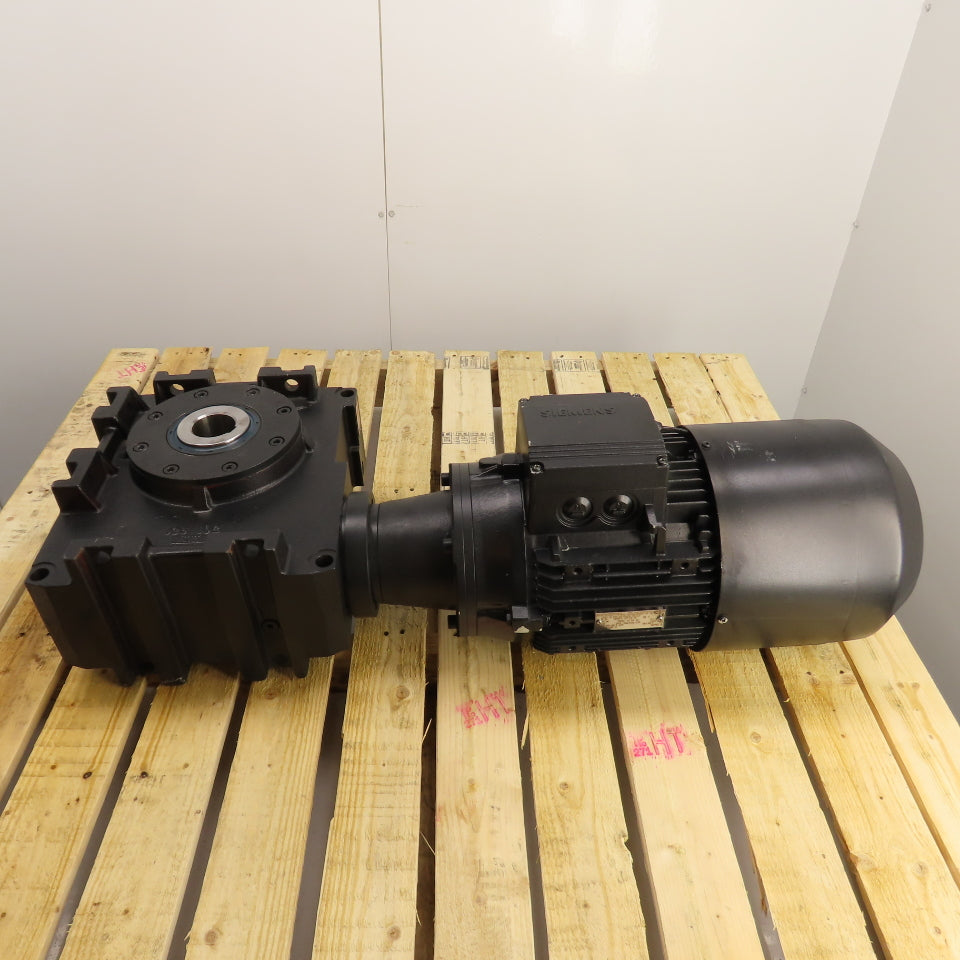 Swedrive 1LA71302AA12-Z F125E0 Gear Motor 32:1 Ratio 5.5kW 460V 3Ph 110RPM