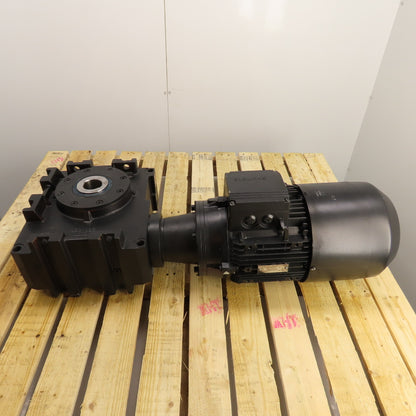 Swedrive 1LA71302AA12-Z F125E0 Gear Motor 32:1 Ratio 5.5kW 460V 3Ph 110RPM
