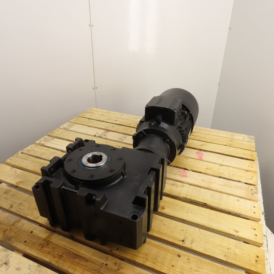Swedrive 1LA71302AA12-Z F125E0 Gear Motor 32:1 Ratio 5.5kW 460V 3Ph 110RPM