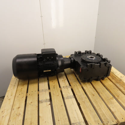 Swedrive 1LA71302AA12-Z F125E0 Gear Motor 32:1 Ratio 5.5kW 460V 3Ph 110RPM