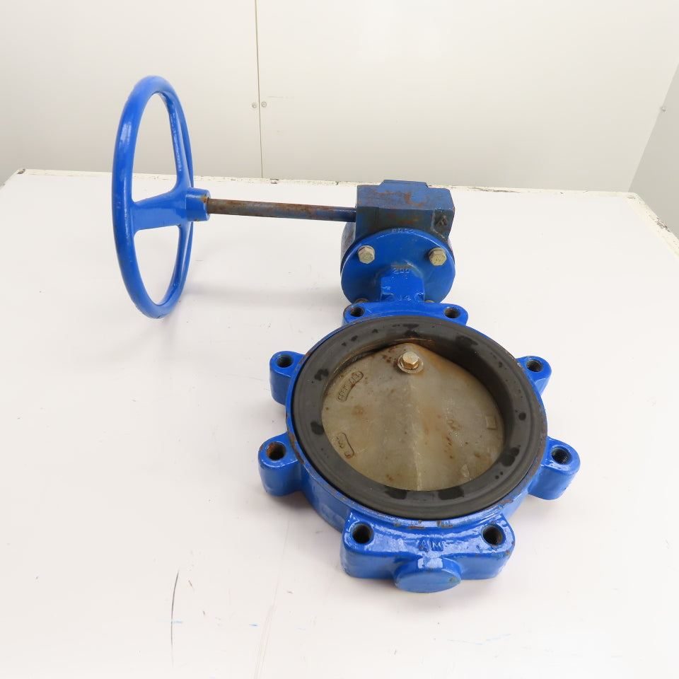 Keystone Figure 222 Lug Style Butterfly Valve 7-1/2" W/30:1 Manual Operator