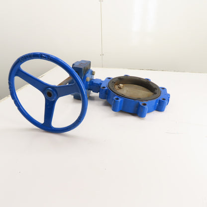 Keystone Figure 222 Lug Style Butterfly Valve 7-1/2" W/30:1 Manual Operator