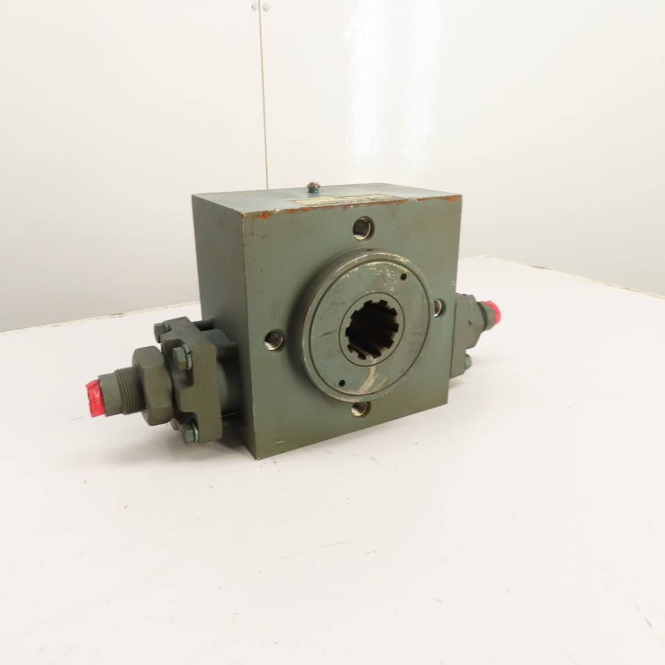 Ohio Oscillator H67-50-AECBX-ES-MS123X-SBHX-N Hydraulic Rotary Actuator 2000 PSI