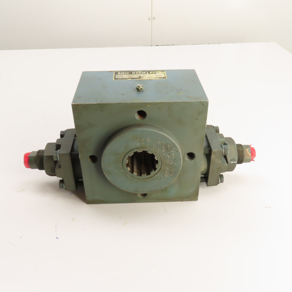 Ohio Oscillator H67-50-AECBX-ES-MS123X-SBHX-N Hydraulic Rotary Actuator 2000 PSI