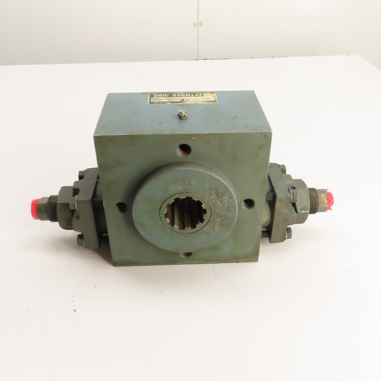 Ohio Oscillator H67-50-AECBX-ES-MS123X-SBHX-N Hydraulic Rotary Actuator 2000 PSI