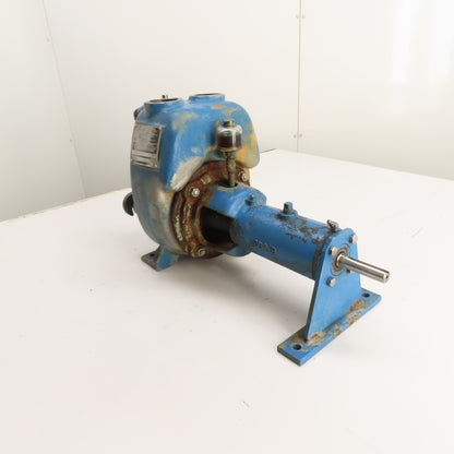 Gorman-Rupp 11 1/2 A22-B Self Priming Centrifugal Pump 1-1/2" Ports 5/8" Shaft