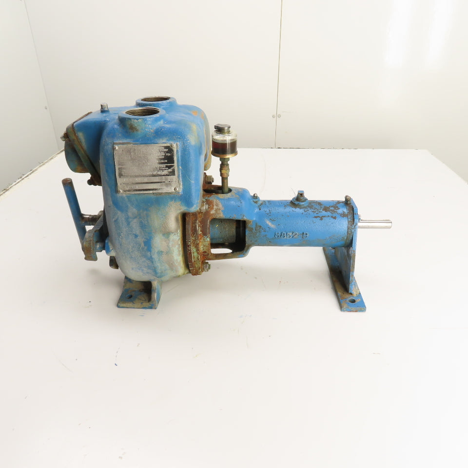 Gorman-Rupp 11 1/2 A22-B Self Priming Centrifugal Pump 1-1/2" Ports 5/8" Shaft