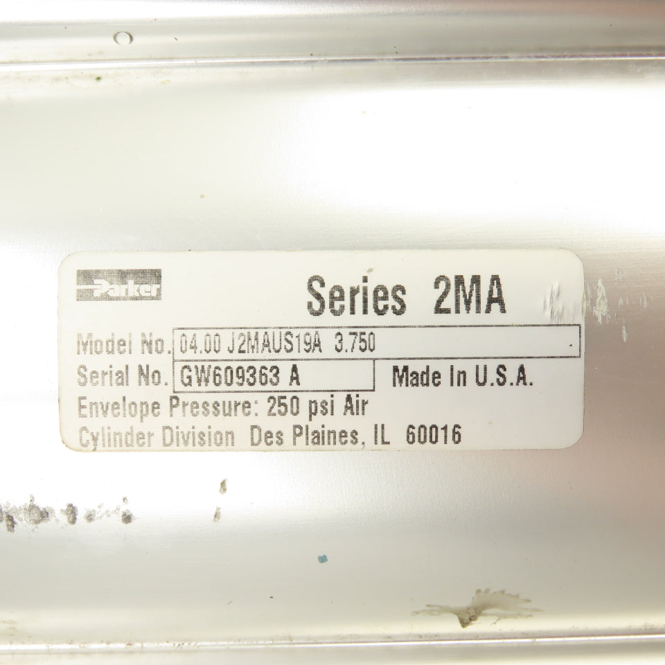 Hycoa C95-5574-1R4 2" x 2" x 2" 3-Way Diversion Valve Cylinder Actuated 90°