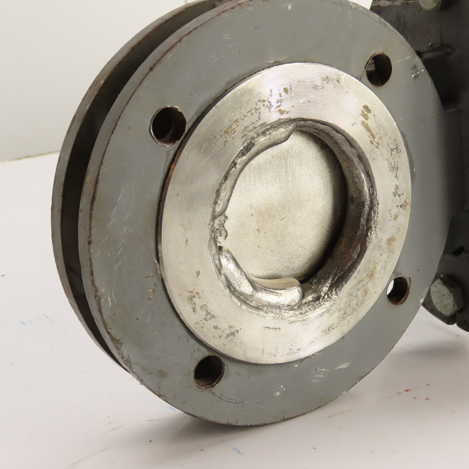 Rovalve 17A 3" Knife Gate Valve 150 PSI Stainless Steel W/Handwheel