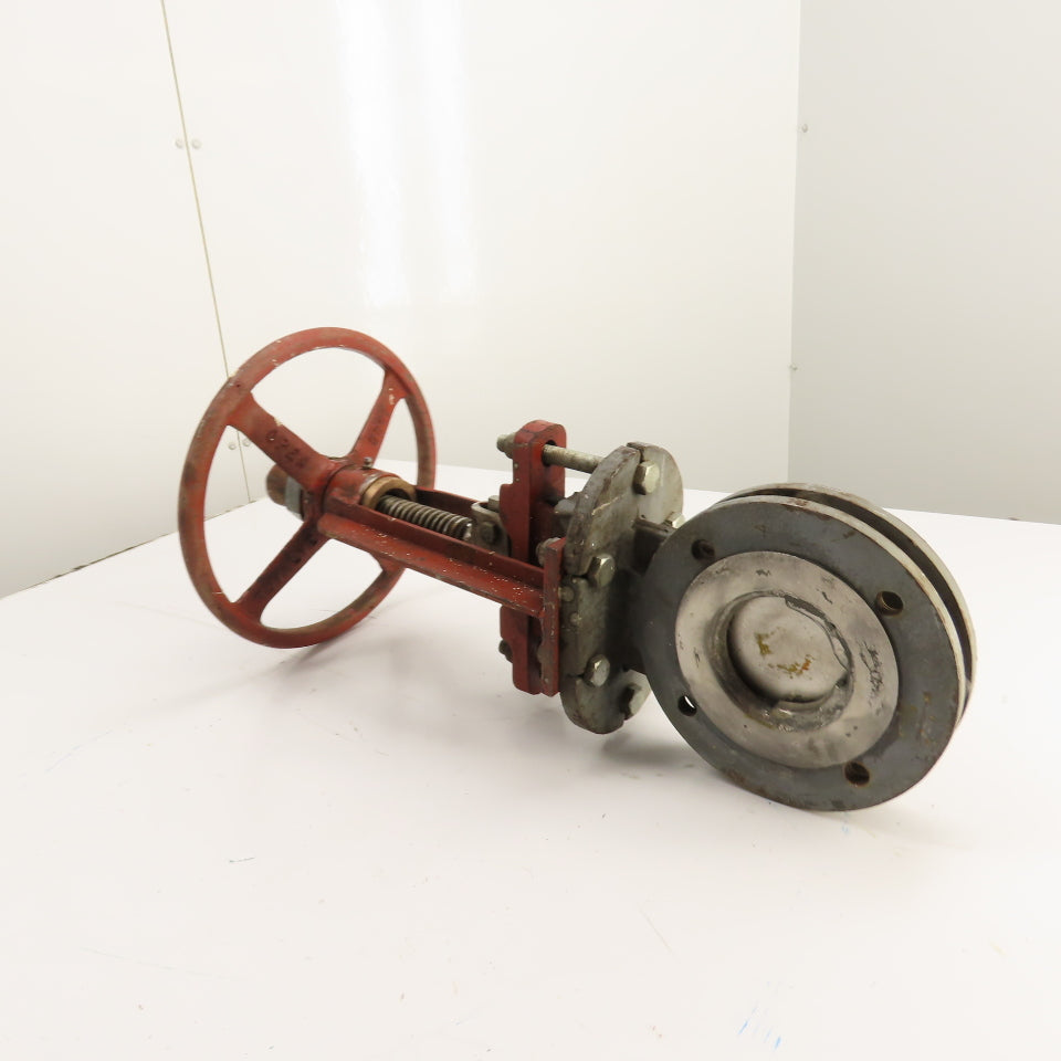 Rovalve 17A 3" Knife Gate Valve 150 PSI Stainless Steel W/Handwheel