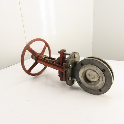 Rovalve 17A 3" Knife Gate Valve 150 PSI Stainless Steel W/Handwheel