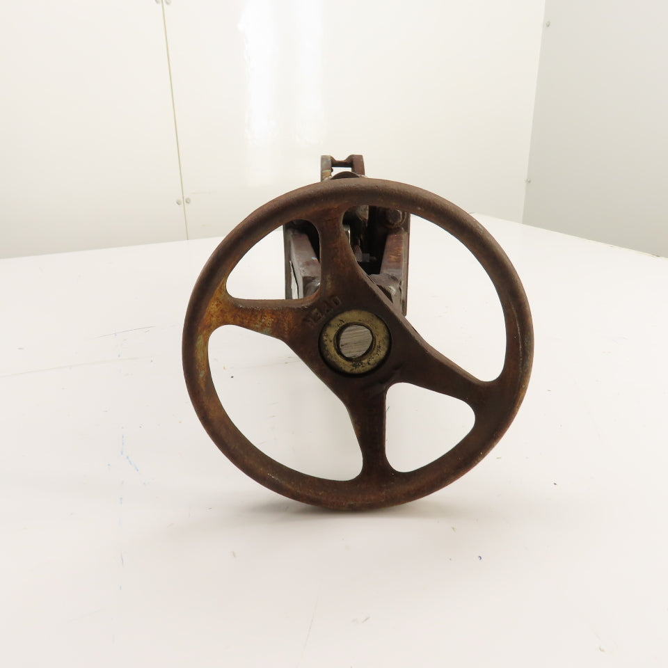 DeZURIK 9130847 827 FL2 3" 316 Stainless Steel Manual Gate Valve 150 CWP 450F