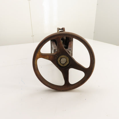 DeZURIK 9130847 827 FL2 3" 316 Stainless Steel Manual Gate Valve 150 CWP 450F