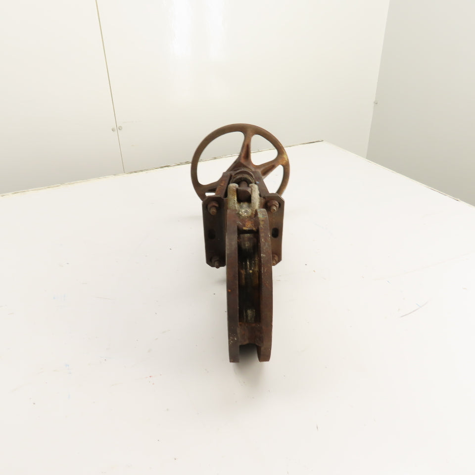 DeZURIK 9130847 827 FL2 3" 316 Stainless Steel Manual Gate Valve 150 CWP 450F