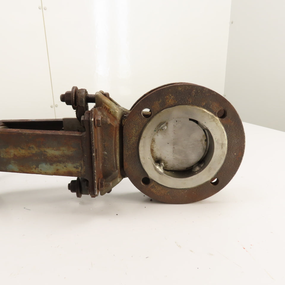 DeZURIK 9130847 827 FL2 3" 316 Stainless Steel Manual Gate Valve 150 CWP 450F