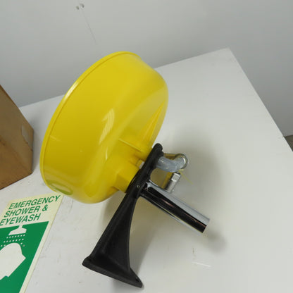 Encon 01030401 Wall Mount Emergency Eyewash Station Yello-Bowl Z358.1-2004