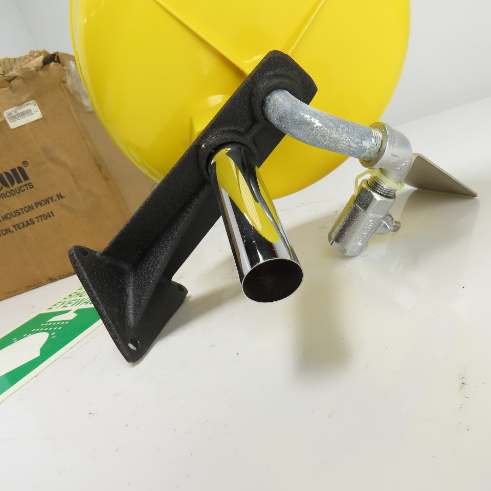 Encon 01030401 Wall Mount Emergency Eyewash Station Yello-Bowl Z358.1-2004