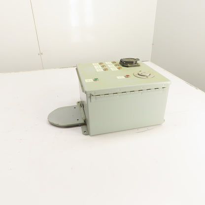 Hoffman A10106CH 10" x 10" x 6" Electrical Enclosure W/Backplate NEMA 12 13