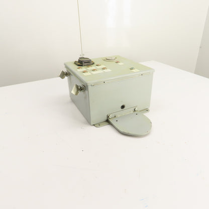 Hoffman A10106CH 10" x 10" x 6" Electrical Enclosure W/Backplate NEMA 12 13