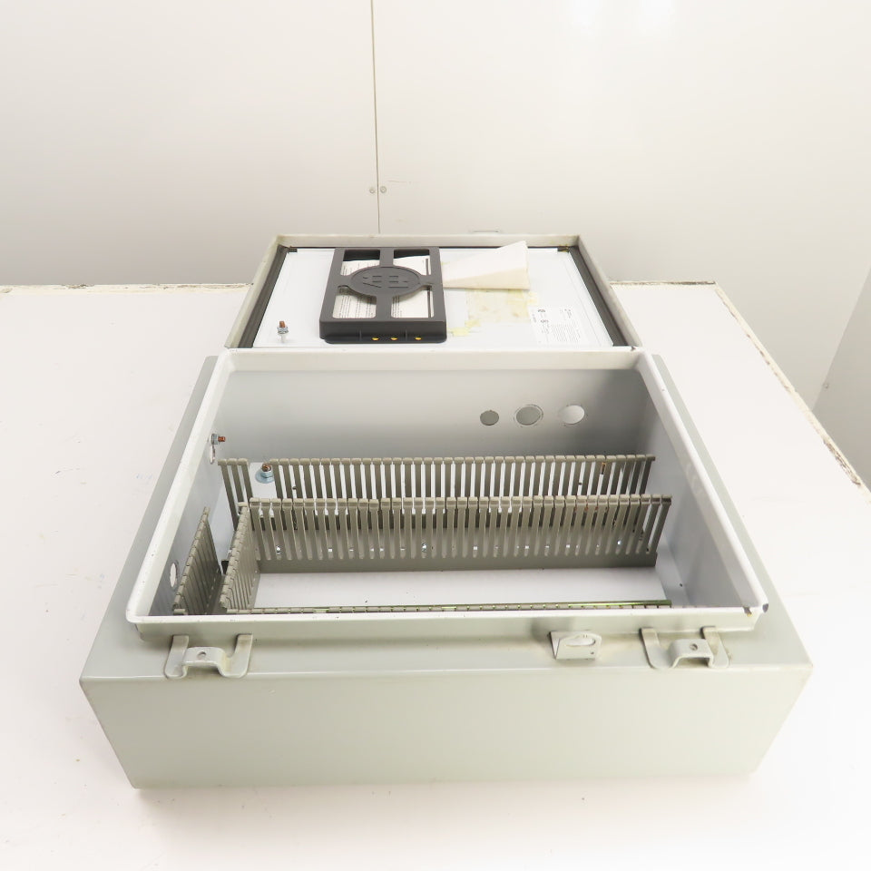 Hammond 1418C6 20" x 16" x 6" Electrical Enclosure W/Backplate NEMA 12/13