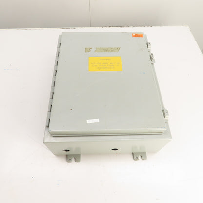 Hammond 1418C6 20" x 16" x 6" Electrical Enclosure W/Backplate NEMA 12/13