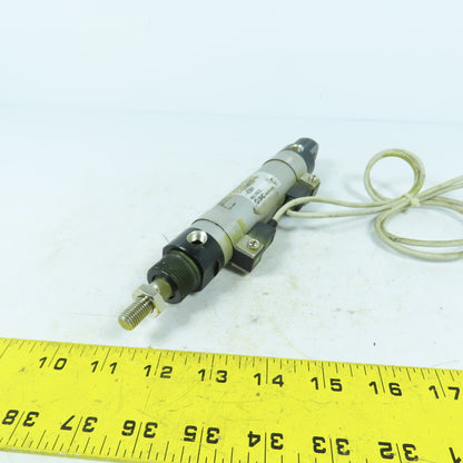 SMC T-CHDMC25-75 25mm Bore 75mm Stroke Pneumatic Cylinder W/Switches