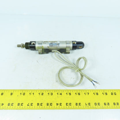 SMC T-CHDMC25-75 25mm Bore 75mm Stroke Pneumatic Cylinder W/Switches