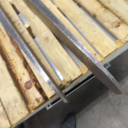 5" x 42" Class III 3 Tapered Forklift Forks Carriage Mount Set Of 2