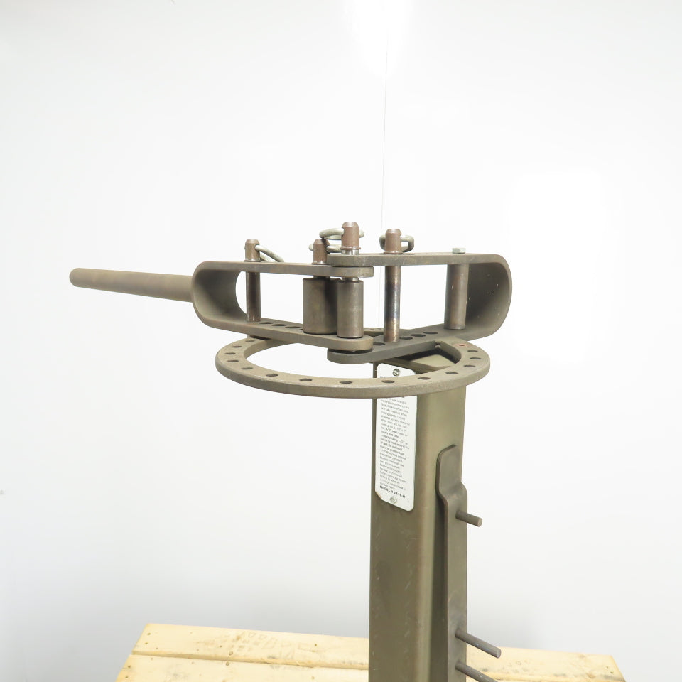 Lockdown Securities 2516-H Manual Metal Pipe Bender 5/16" x 2" flat, 5/8" Solid