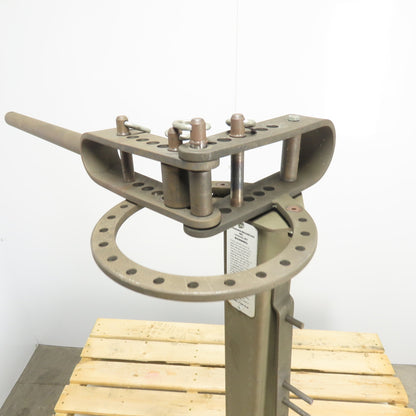 Lockdown Securities 2516-H Manual Metal Pipe Bender 5/16" x 2" flat, 5/8" Solid