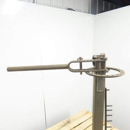 Lockdown Securities 2516-H Manual Metal Pipe Bender 5/16" x 2" flat, 5/8" Solid