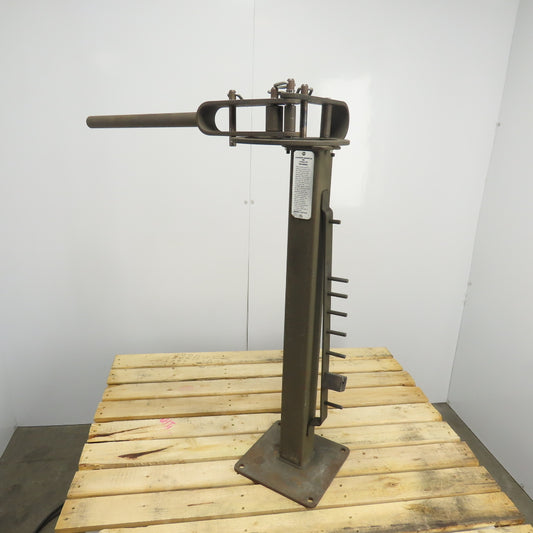 Lockdown Securities 2516-H Manual Metal Pipe Bender 5/16" x 2" flat, 5/8" Solid