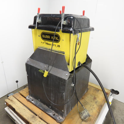 Burr King Vibra King 25 2.5 Cubic FT Vibratory Bowl Finisher 3/4HP 115V 1Ph
