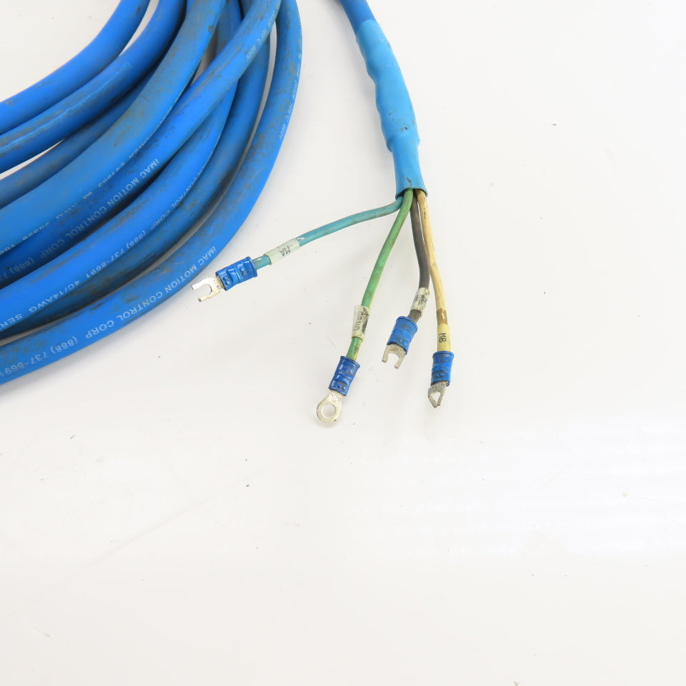 IMAC Motion Control Corp SCS-MXA/E-SS-040 4C/14AWG Servo Power Cable 40' 600V