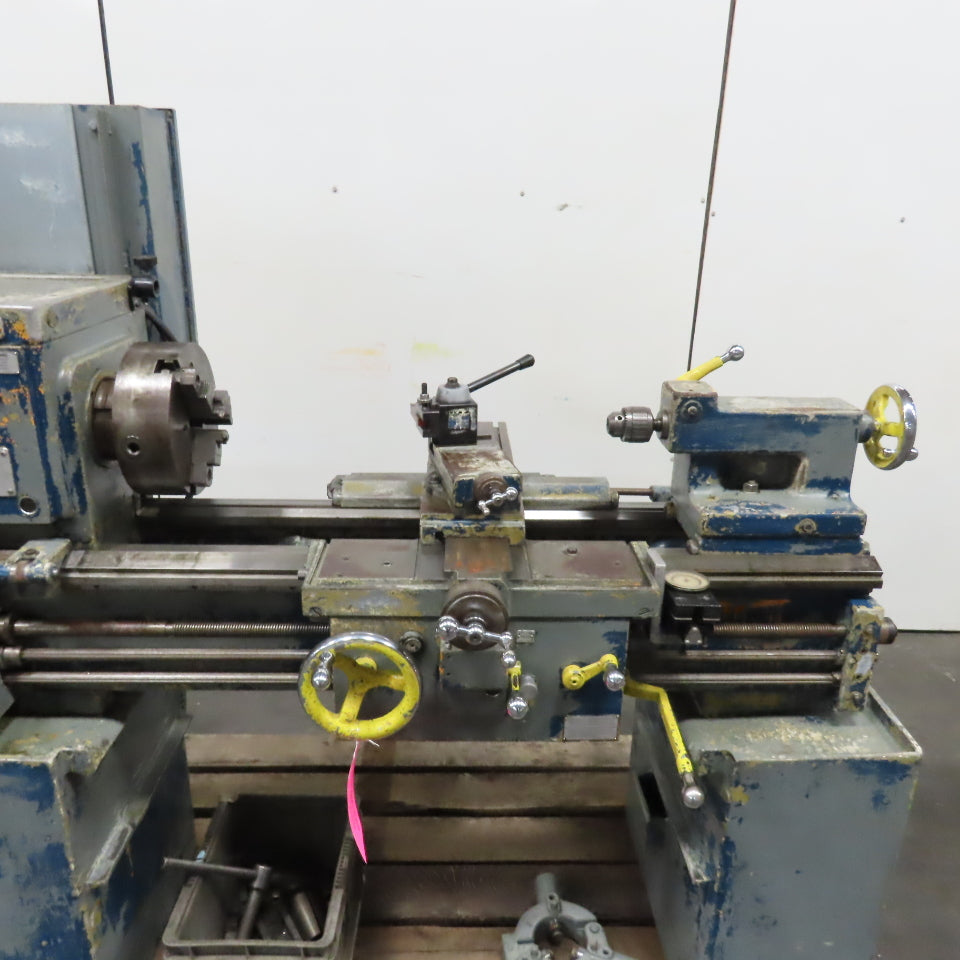 LeBlond 14" x 30" Regal Metal Engine Lathe 480V 3Ph W/10" 3-Jaw Chuck Tested
