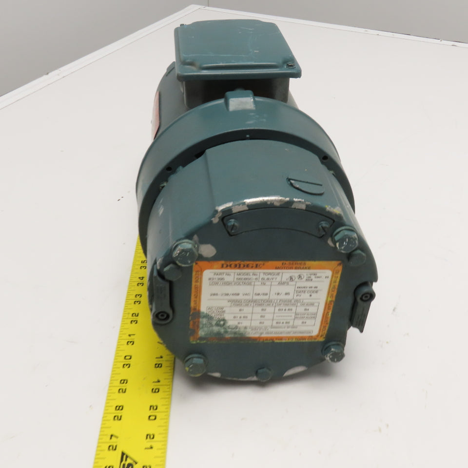 Reliance Electric P56H7213P-RY 3/4HP Electric Motor 3Ph 208-230/460V 1725RPM 56C