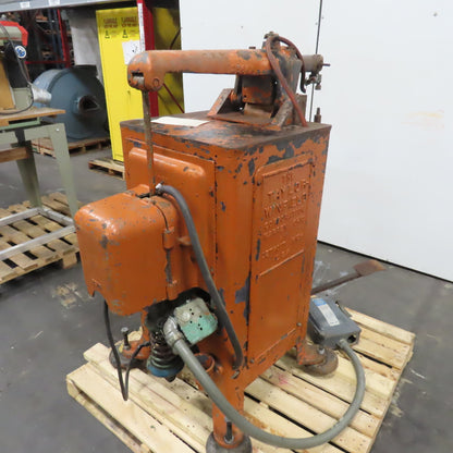 Taylor-Winfield 11-12-3 Rocker Arm Spot Welder 220V 1Ph 35KVA 160A Untested