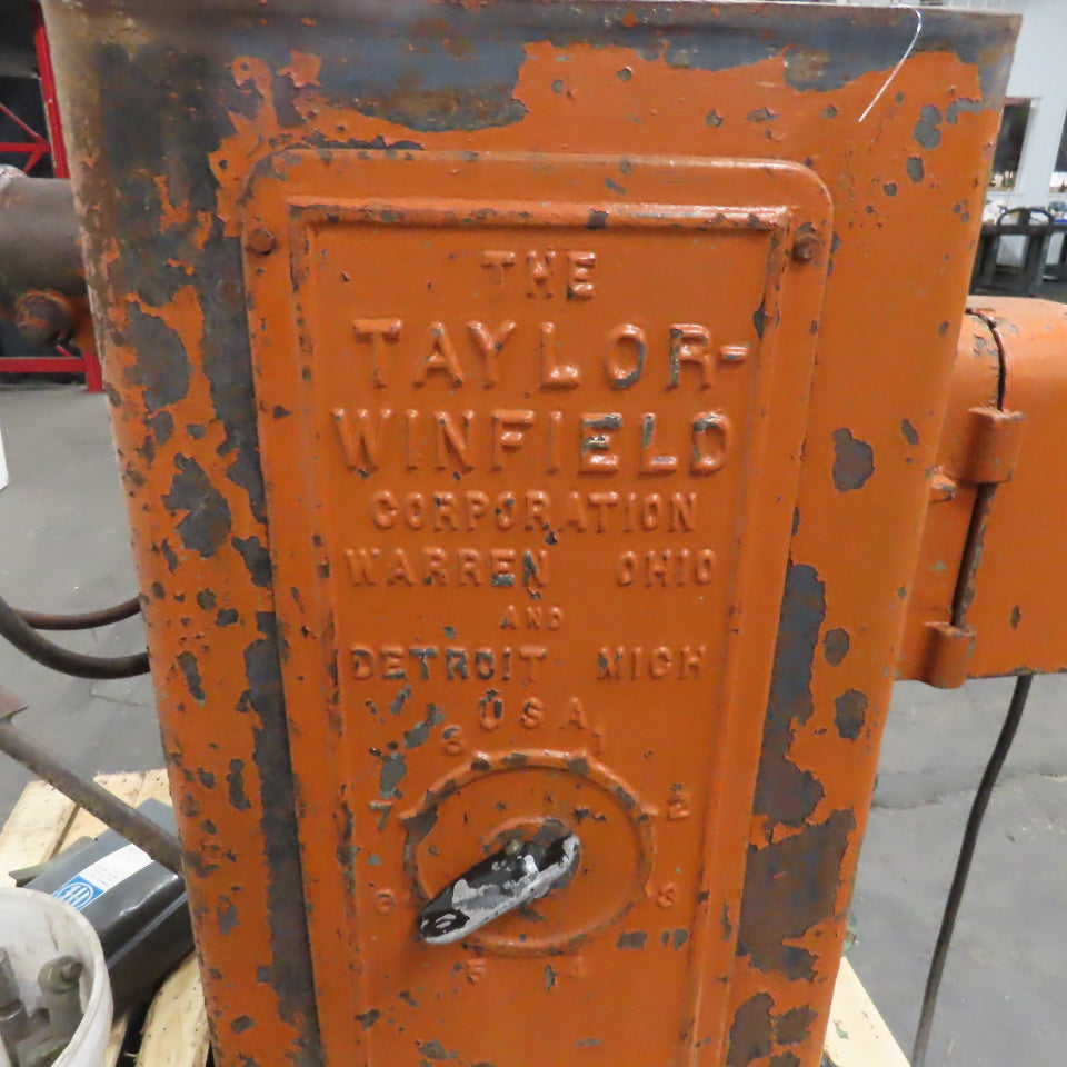 Taylor-Winfield 11-12-3 Rocker Arm Spot Welder 220V 1Ph 35KVA 160A Untested