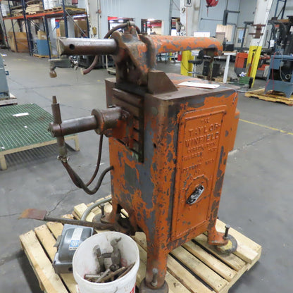 Taylor-Winfield 11-12-3 Rocker Arm Spot Welder 220V 1Ph 35KVA 160A Untested