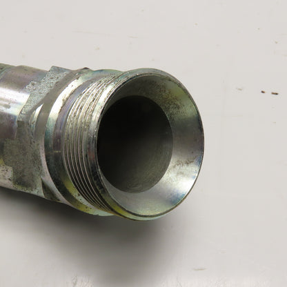 1-1/2" (-24) BSPP Cone Seat x 1-1/2" NPT Hydraulic Elbow 45°