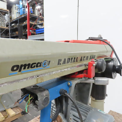 Omga RN 450 4HP 12" Radial Arm Saw 230/460V 3Ph 3400RPM (Parts Or Repair)