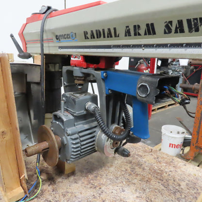 Omga RN 450 4HP 12" Radial Arm Saw 230/460V 3Ph 3400RPM (Parts Or Repair)