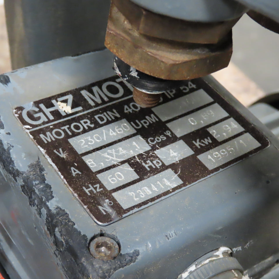 Omga RN 450 4HP 12" Radial Arm Saw 230/460V 3Ph 3400RPM (Parts Or Repair)