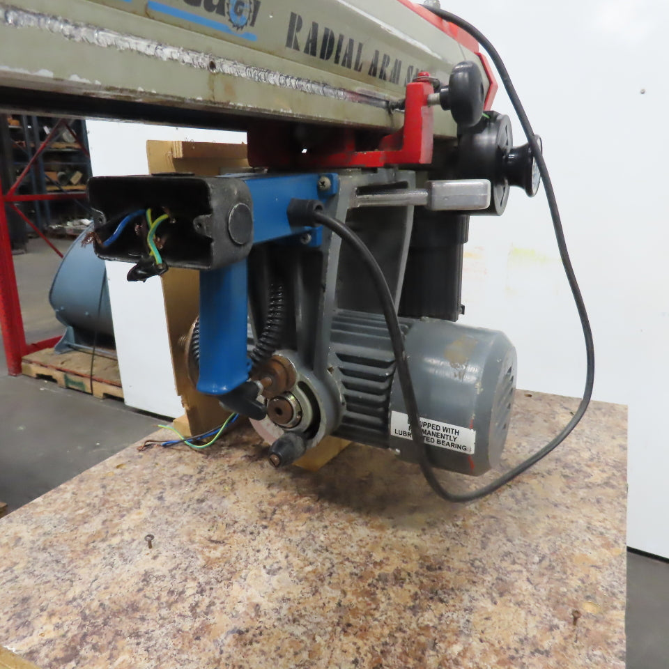 Omga RN 450 4HP 12" Radial Arm Saw 230/460V 3Ph 3400RPM (Parts Or Repair)