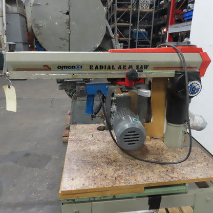Omga RN 450 4HP 12" Radial Arm Saw 230/460V 3Ph 3400RPM (Parts Or Repair)